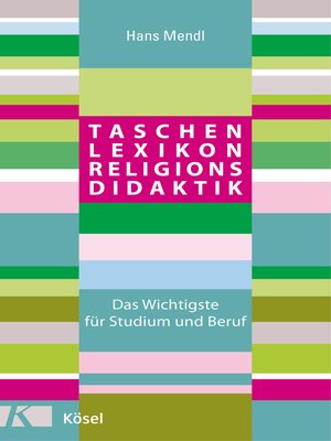 cover image of Taschenlexikon Religionsdidaktik